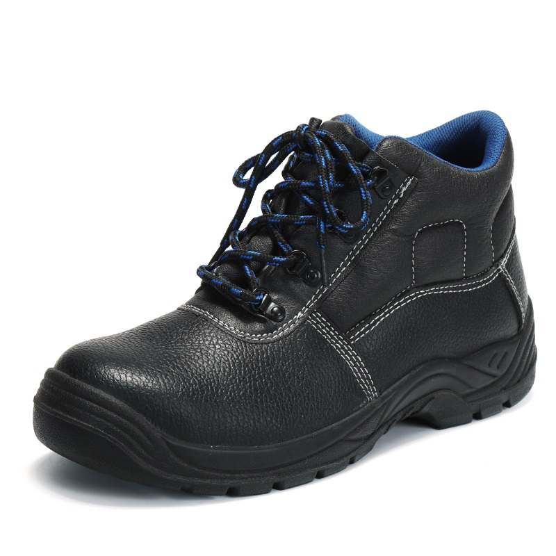 New Anti static construction waterproof genuine leather safety shoes