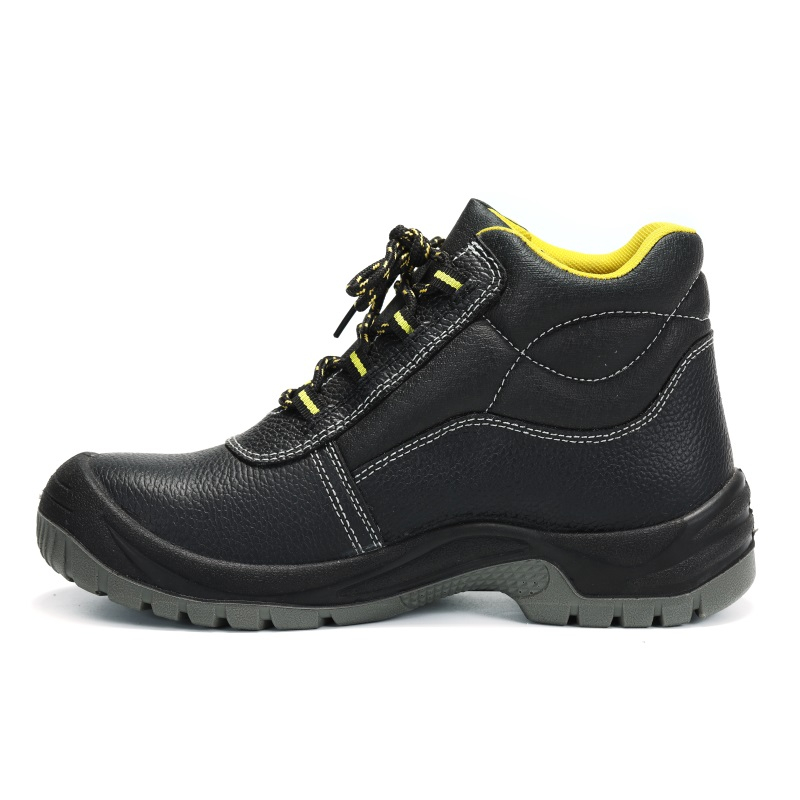 CE oil water resistant anti slip work shoes steel toe puncture proof men industrial construction safety shoes boots S3