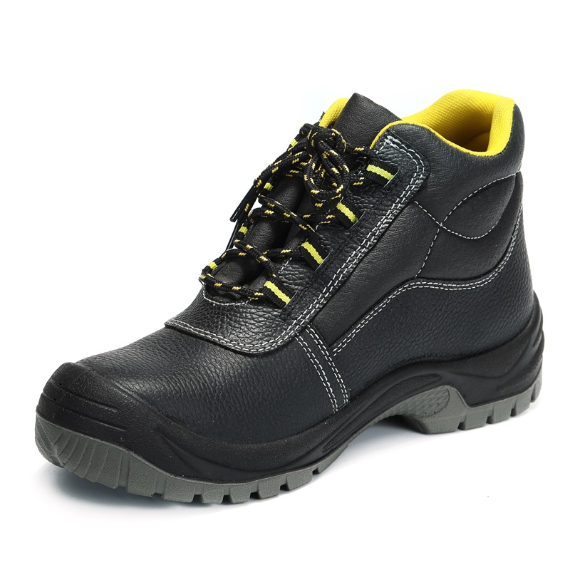 CE oil water resistant anti slip work shoes steel toe puncture proof men industrial construction safety shoes boots S3