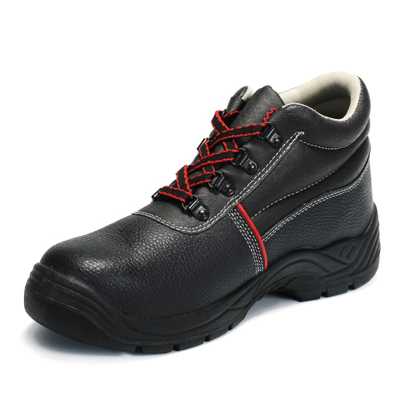 Genuine Leather Waterproof Work Shoes CE Approved Steel Toe Safety Boots Construction Men Safety Shoes