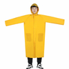 Hot Sale Portable Raincoat Rain Poncho Waterproof With Hoods And Sleeves Clothing