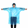 Wholesale Factory Fashion Pe Raincoat Disposable Rain Poncho Waterproof with Logo