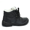 Embossed Cowhide Safety Shoes