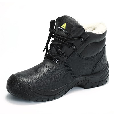 Embossed Cowhide Safety Shoes