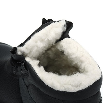 Embossed Cowhide Safety Shoes