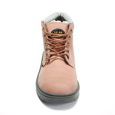 Suede Steel Toe Boots