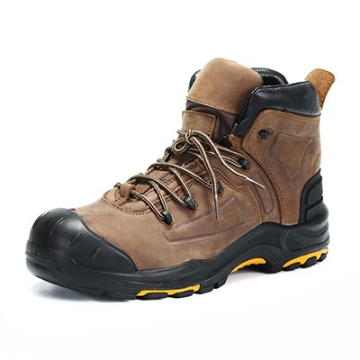 Top Grain And Full Grain Leather Safety Shoes