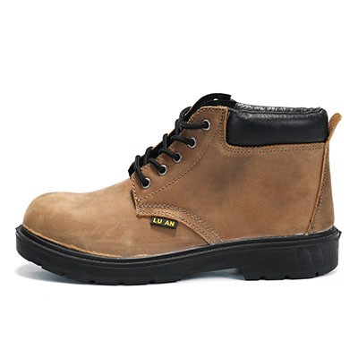 Suede Leather Safety Shoes