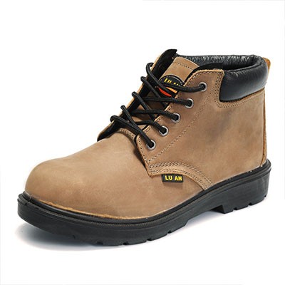 Suede Leather Safety Shoes