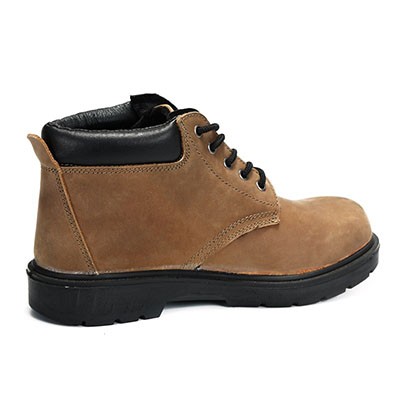 Suede Leather Safety Shoes